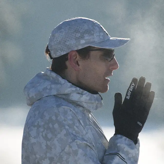 SAYSKY Caps Camo Combat 103 Lett og pustende løpecaps -  SAND AOP 