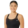 Asics W Road Combo Sports-BH 80C Komfortabel sports-bh med høy støtte