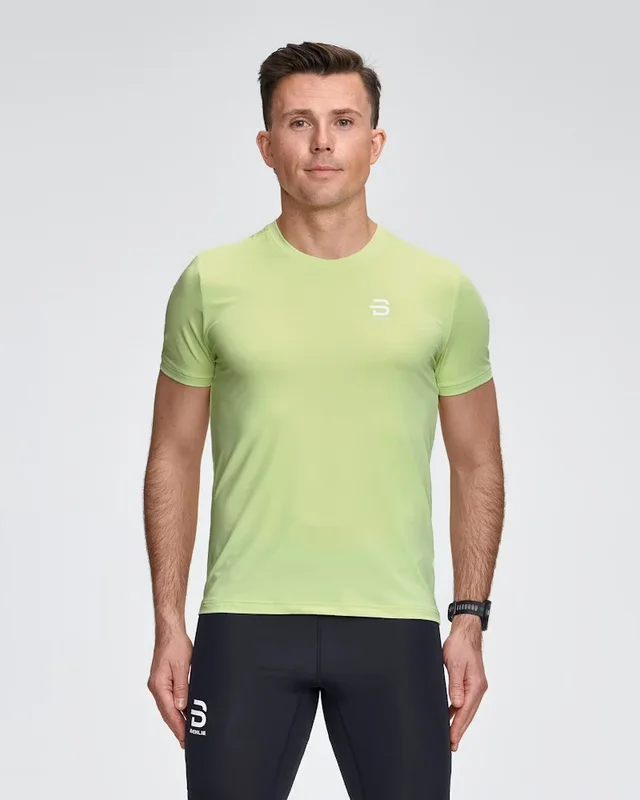 Dæhlie Herre T-Skjorte Tempo XXL Lett og luftig t-skjorte til løping -Mat 