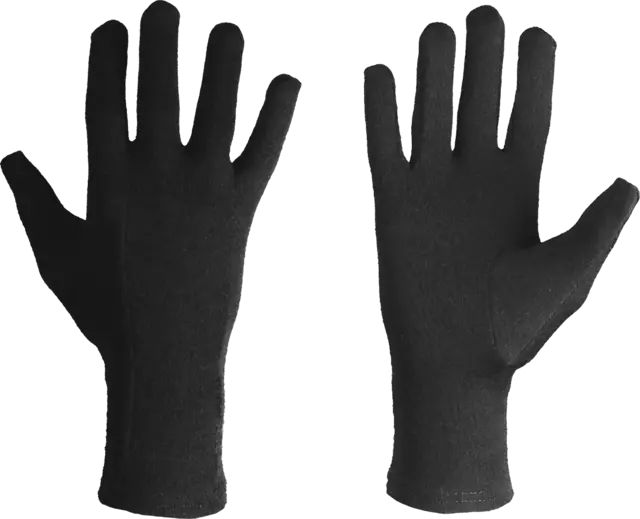 Lill-Sport Wool Liner innerhanske 8 Hold hendene ekstra varme! Sort 