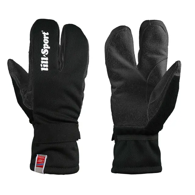 Lill-Sport Lobster langrennsvott XL Myk og varm vott! - Black 