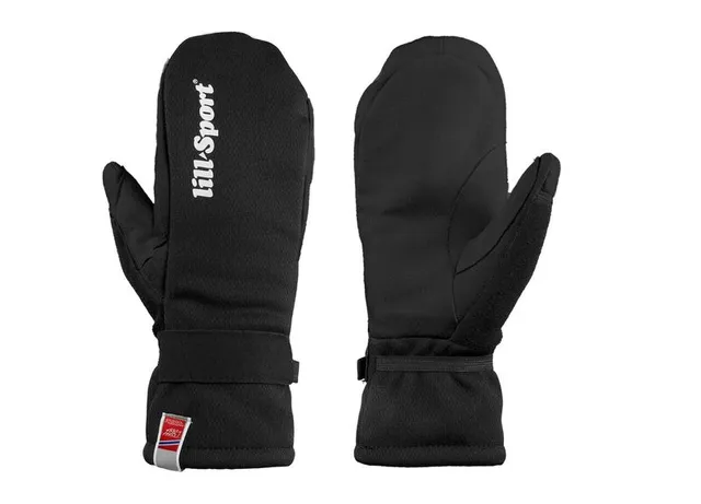 Lill-Sport Mitt 1 langrennsvott M Vott med vindtett overside - Black 