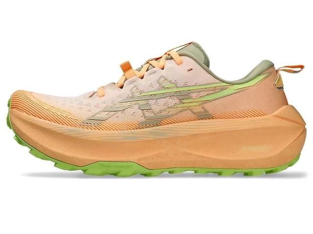 Asics Herre Løpesko Trabuco Max 4 44,5 Pålitelig & dempet terrengløpesko - Khak 