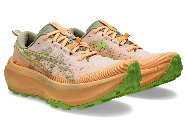 Asics Herre Løpesko Trabuco Max 4 44,5 Pålitelig & dempet terrengløpesko - Khak 