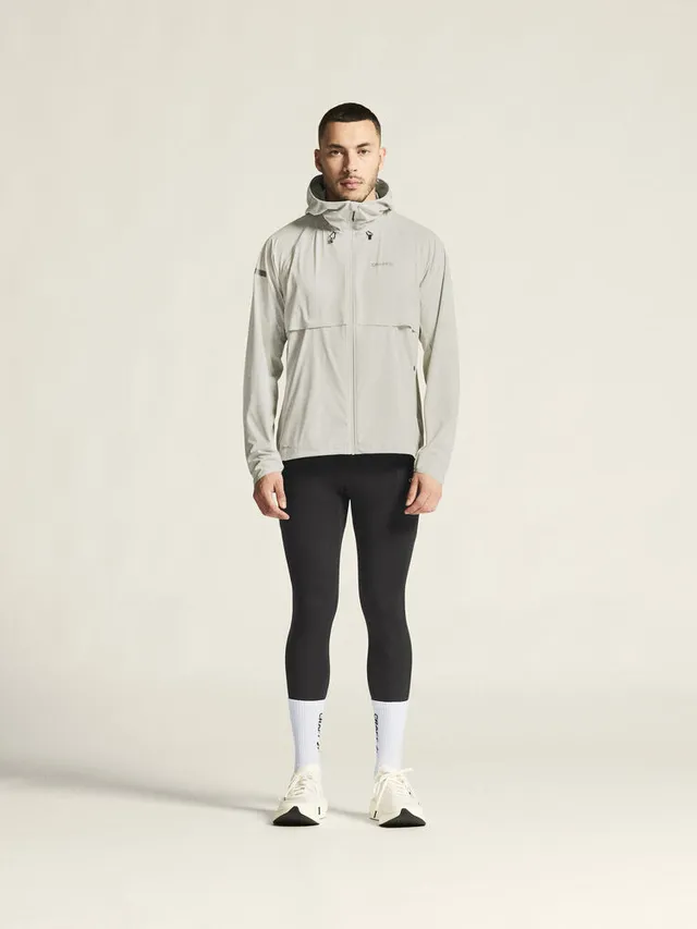 Craft M Jakke Pro Hydro 3 M Jakke med solid værbeskyttelse - Cloud 