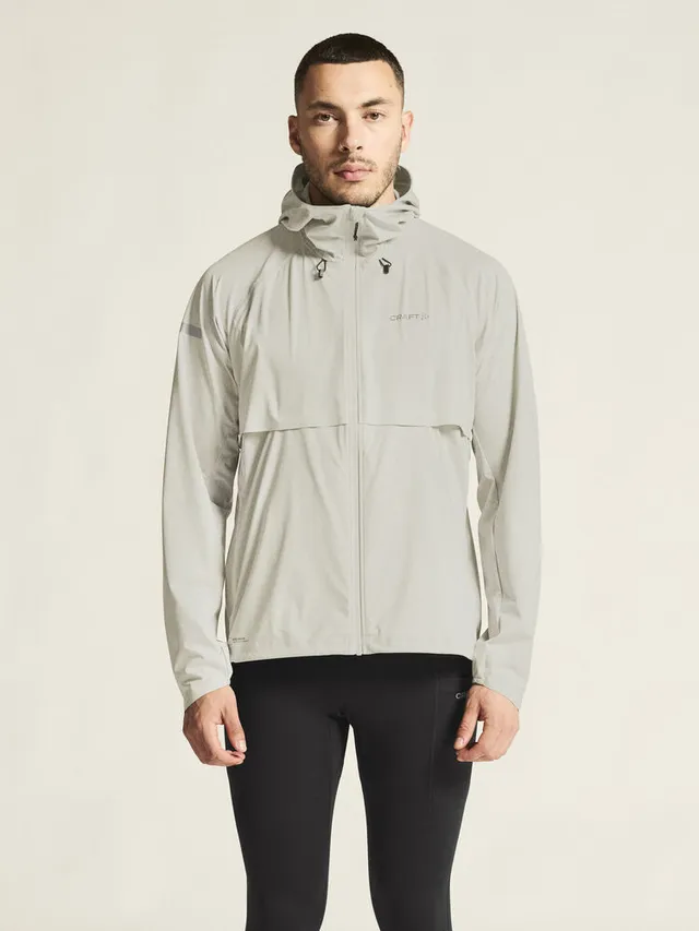 Craft M Jakke Pro Hydro 3 M Jakke med solid værbeskyttelse - Cloud 