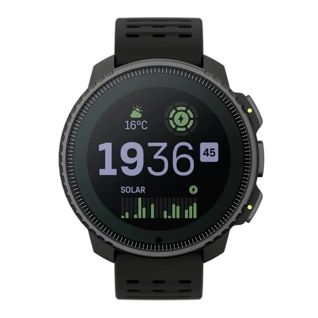 Suunto Vertical Solar Robust GPS-klokke i stål -AllBl 