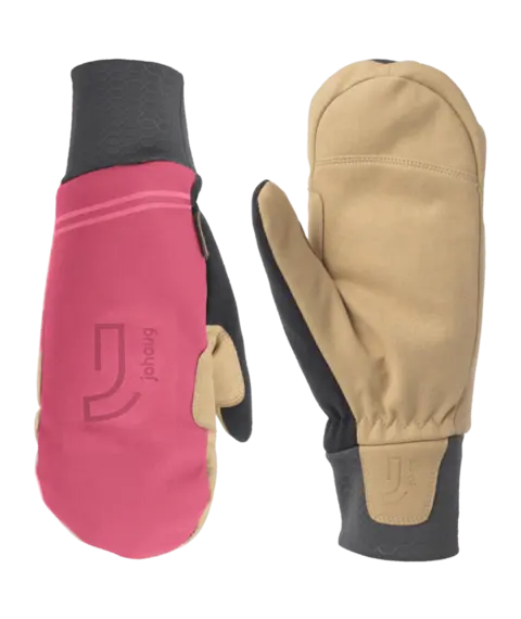 Johaug Jr Touring Votter 2.0 Varme votter til junior - Rosa