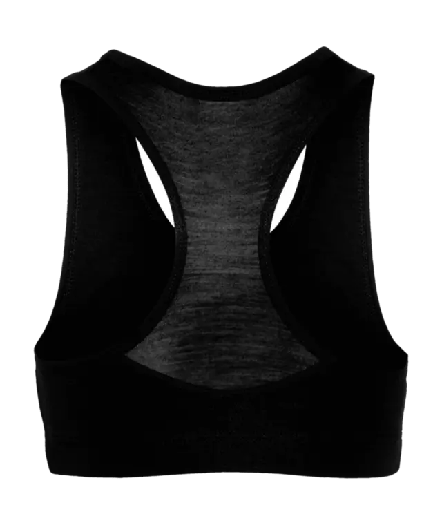 Johaug Sports Top Elevate Wool M Etisk sports-BH i 95 % merinoull - CBLCK 