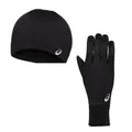 Asics Running Pack L Lette racinghansker og varm lue - PB
