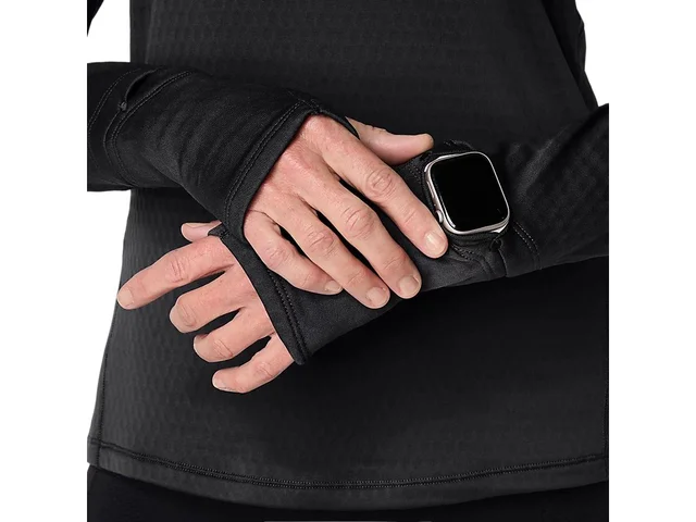 Asics W Trøye LS Road Winter M Varm og pustende løpehoodie - PB 