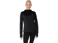 Asics W Trøye LS Road Winter M Varm og pustende løpehoodie - PB