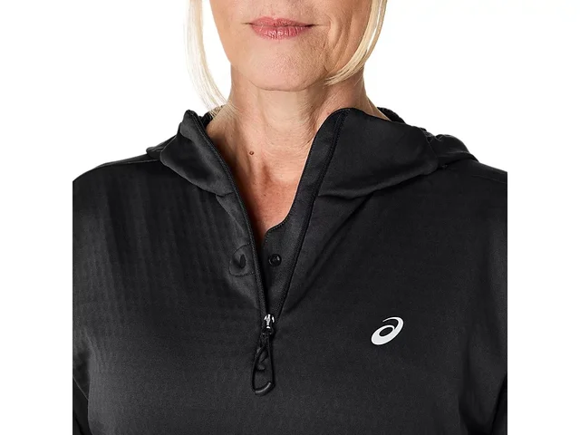 Asics W Trøye LS Road Winter S Varm og pustende løpehoodie - PB 