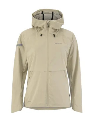 Craft W Jakke Pro Hydro 3 L&#248;pejakke med solid v&#230;rbeskyttelse - Hay