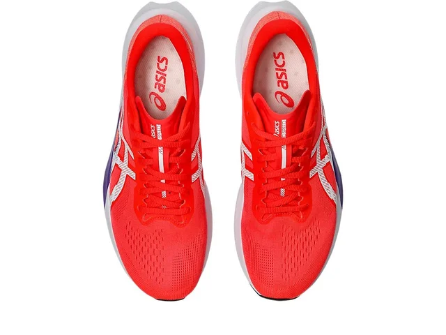 Asics Herre Løpesko Magic Speed 4 43,5 Lett og rask løpesko - FLASH RED/WHITE 