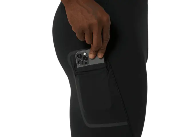 Asics Herre Road Winter Tights S Ikke la vinteren stoppe løpeturen-Black 