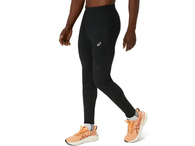Asics Herre Road Winter Tights S Ikke la vinteren stoppe løpeturen-Black 
