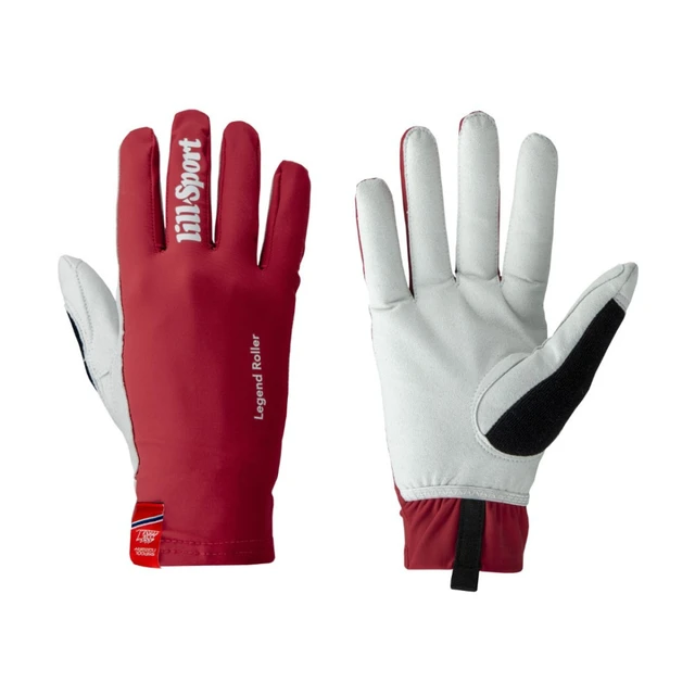 Lill-Sport Legend Roller Hanske Rød 8 Slitesterk Rulleskihanske Rød 