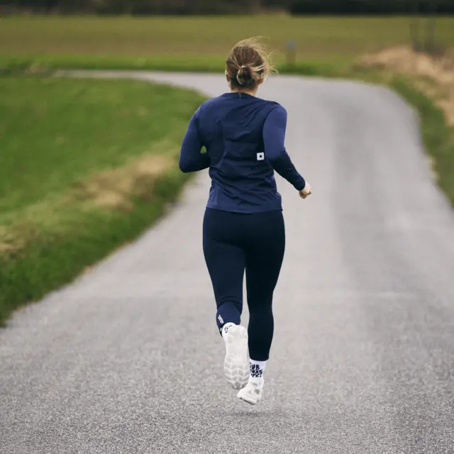 SAYSKY Dame Tights Combat+ S Behagelig tights med lommer - Blue 