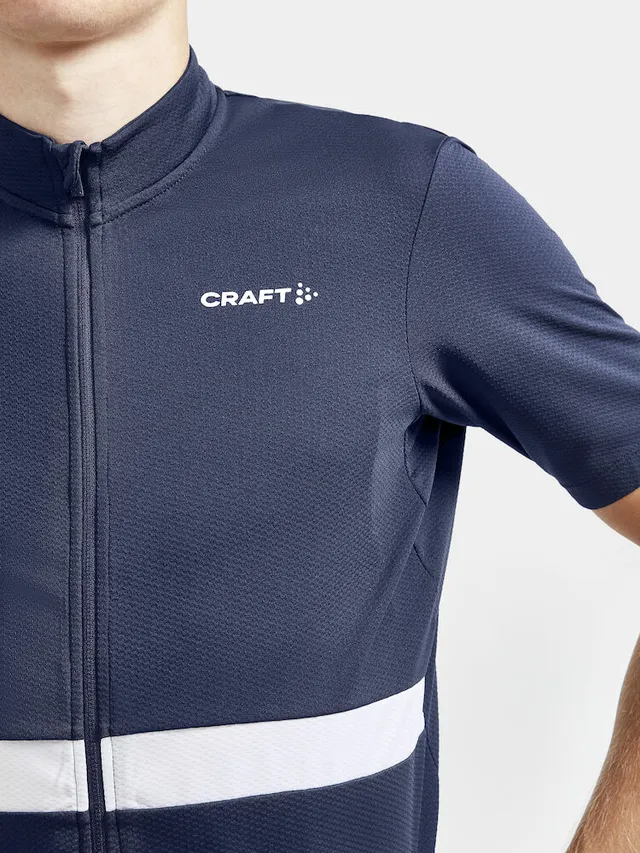 Craft Herre Core Endur Trøye M Myk, stretchy og funksjonell,Blaze-White 