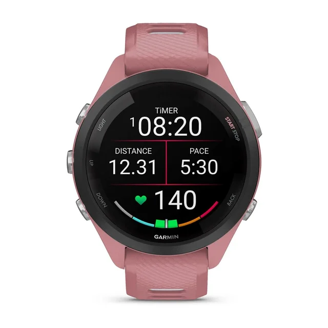Garmin Forerunner 265S Pink Topp modern multisportsklokke - Rosa 