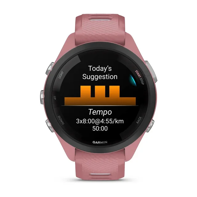 Garmin Forerunner 265S Pink Topp modern multisportsklokke - Rosa 