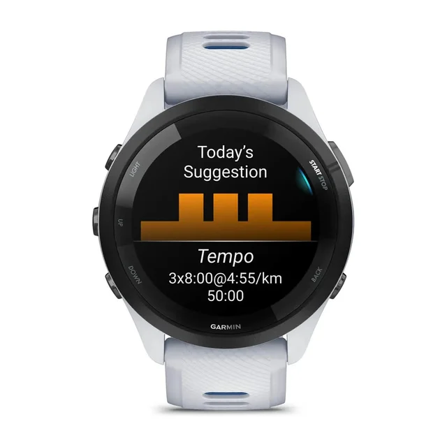 Garmin Forerunner 265 Whitestone Topp moderne multisportsklokke 