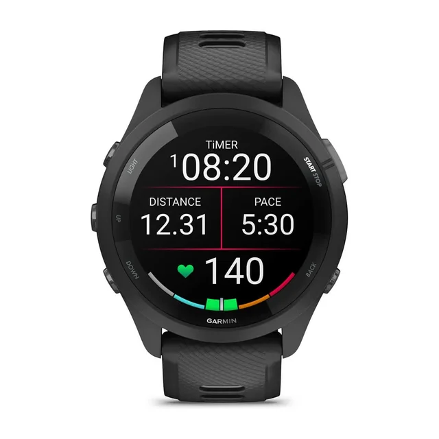 Garmin Forerunner 265 Sort Topp moderne multisportsklokke 