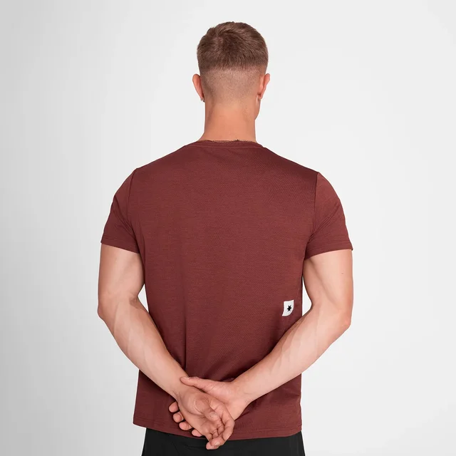 SAYSKY M Trøye Logo Pace SS M Teknisk trøye til herre - Red 