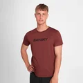 SAYSKY M Trøye Logo Pace SS XL Teknisk trøye til herre - Red
