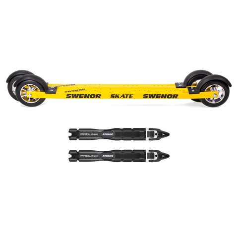 Swenor Skate Rulleski Stabil og slitesterk rulleskipakke