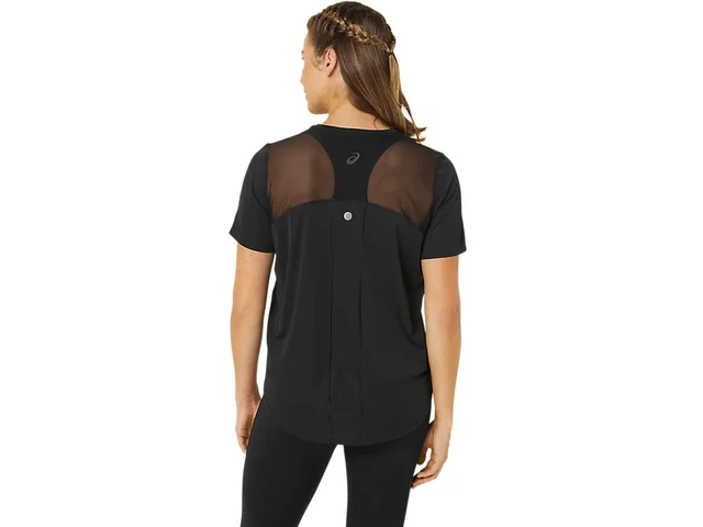 Asics Dame Trøye Road SS S PERFORMANCE BLACK 