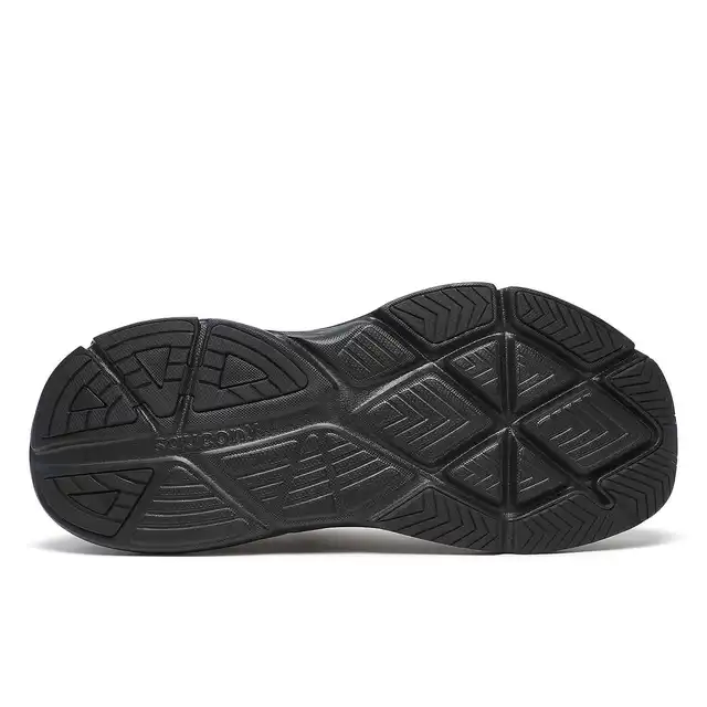 Saucony Løpesko Herre Guide 18 42 Stabil mengdetrenings sko TRIPLE BLACK 