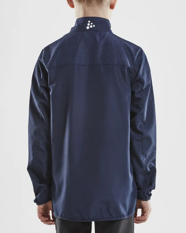 Craft Jr Jakke Rush Wind 134/140 Vindjakke til junior -Navy 
