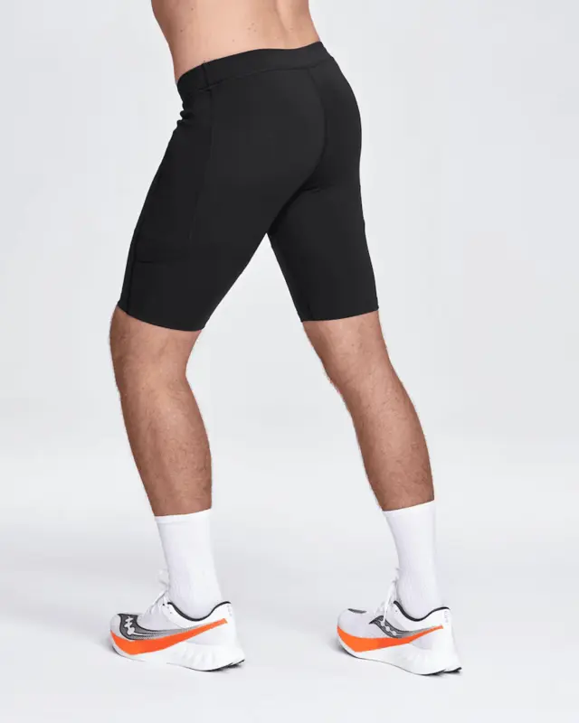 Dæhlie M Tights Athlete 10` 2.0 XL Kort og lett tights for til trening - Bl 