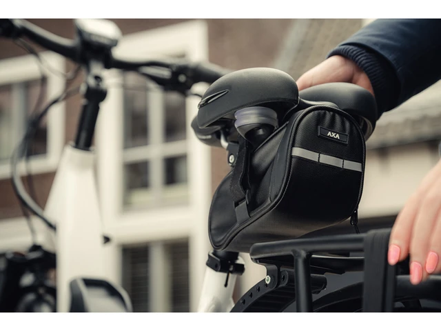 AXA Saddel Bag Black Sykkelveske til under setet 