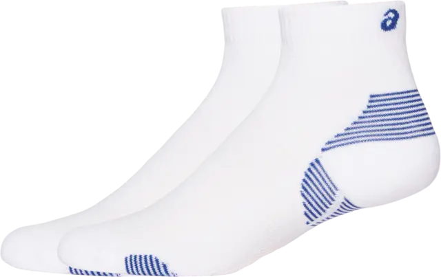 Asics Sokker 2pk CushionRun Quarter III Komfortabel løpesokk 2 par 