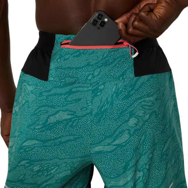 Asics Herre Shorts Fujitrail 5in XL Lett og luftig løpeshorts - RaLa 