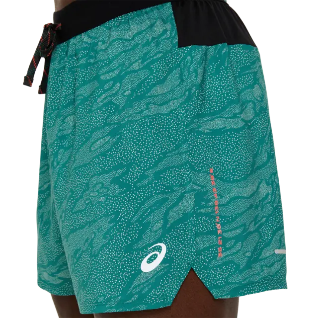 Asics Herre Shorts Fujitrail 5in XL Lett og luftig løpeshorts - RaLa 