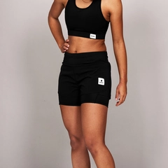 SAYSKY Dame Shorts 2n1 3'' Pace Populær treningsshort til dame -Black