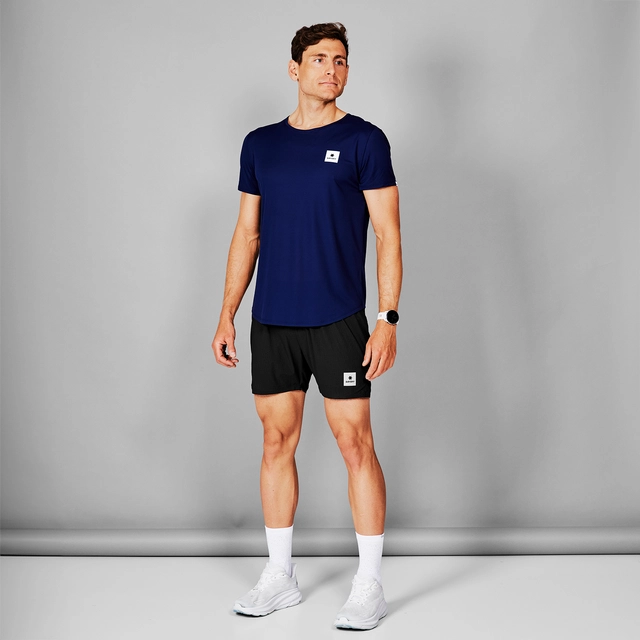 SAYSKY Herre Trøye Clean Flow SS S Teknisk trøye til herre -Blue 