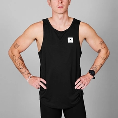 SAYSKY Herre Singlet Clean Combat Pro S Lett singlet til herre -Black
