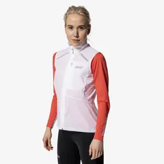 Swix Dame Vest Pace Wind M Løpevest med vindbeskyttelse BrightWhite
