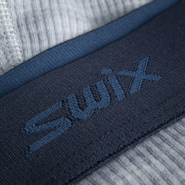 Swix Herre Bukse RaceX Merino XL Teknisk ullbukse Light Grey / Dark Navy 