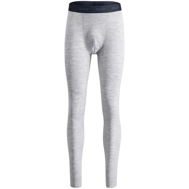 Swix Herre Bukse RaceX Merino XL Teknisk ullbukse Light Grey / Dark Navy 
