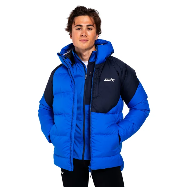 Swix Herre Dunjakke Focus XXL Dunjakke til kalde dager-Active Blue/Dn 