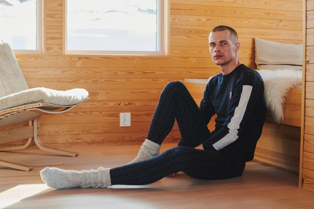 Swix Herre Legacy Merino Bodywear LS S Superundertøy i merinoull - Black 