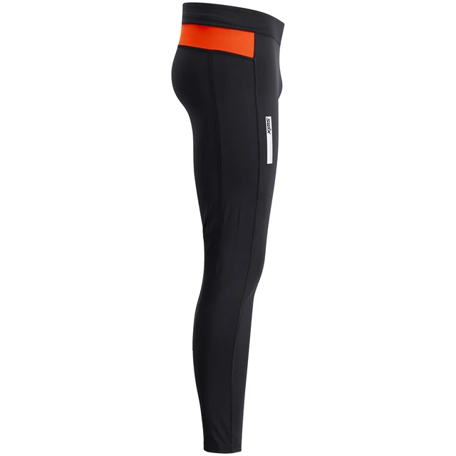 Swix Herre Tights Roadline XL Teknisk tights med refleksdetaljer 