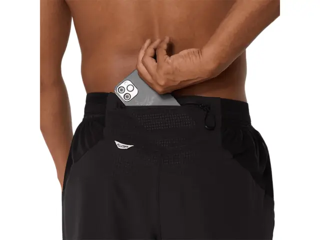 Asics Herre Shorts Fujitrail Elite S Lett shorts for terreng -Black 