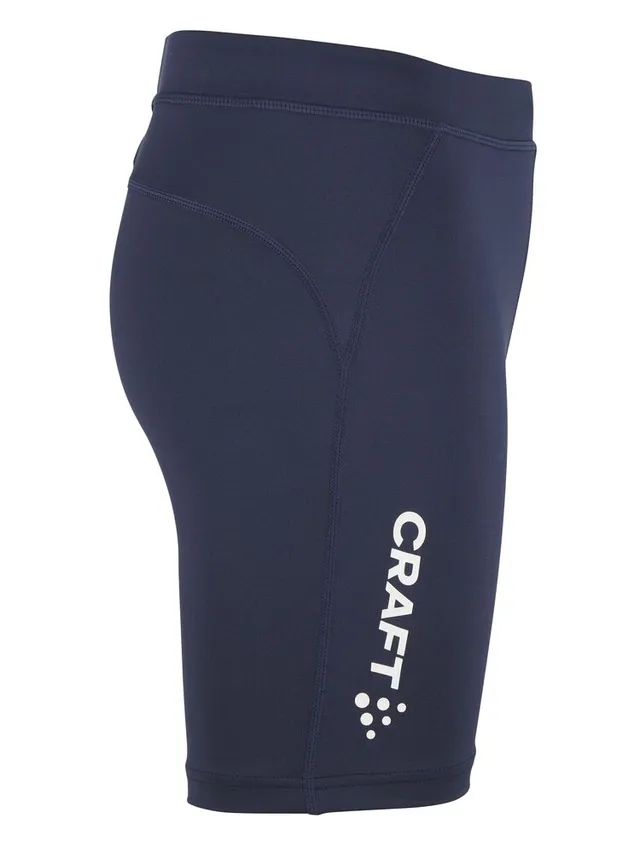 Craft Jr Kort Tights Rush 134/140 Kort treningstights til junior -Navy 